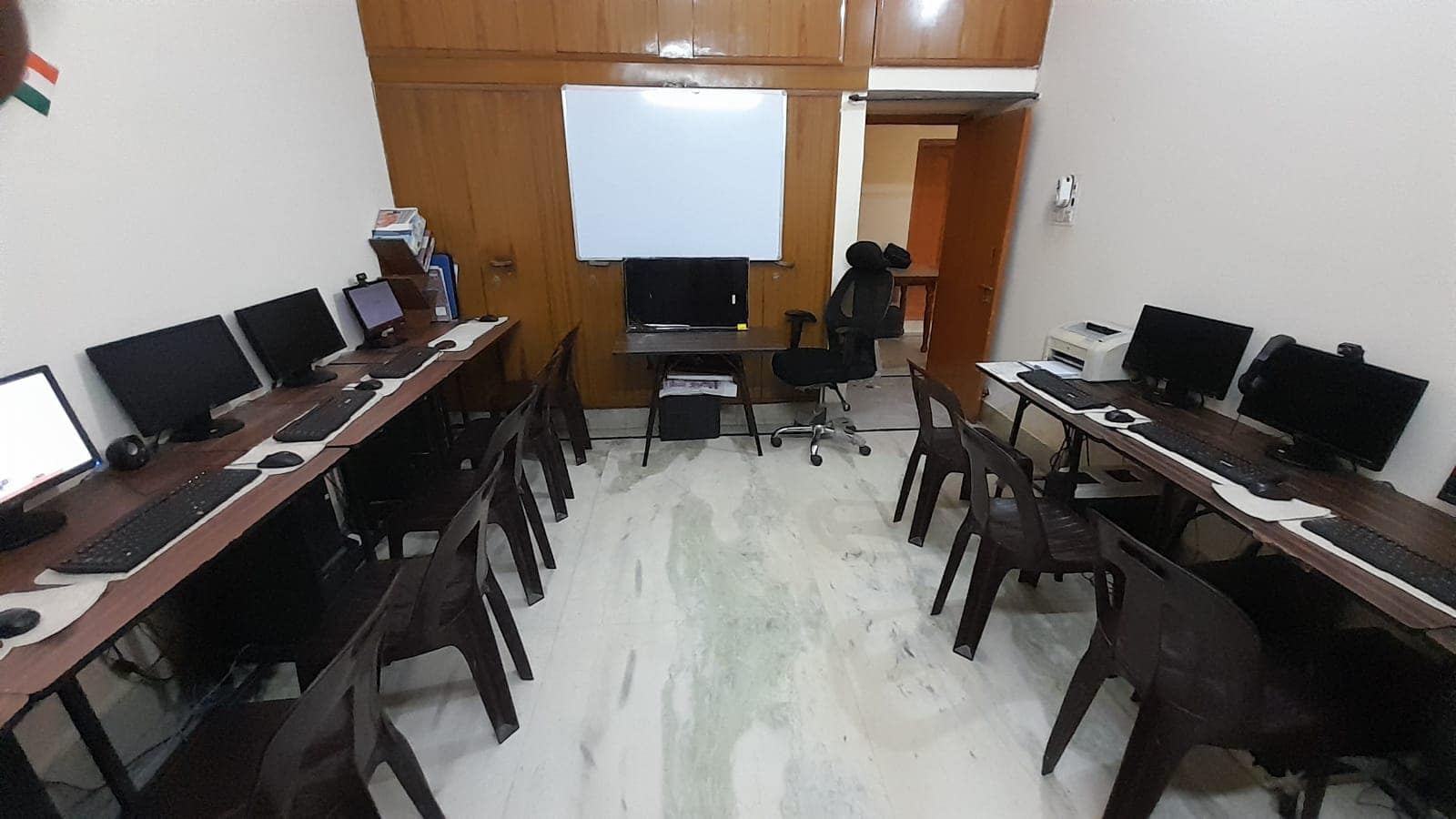 The computer training room at the STARK Foundation Bikaner centre